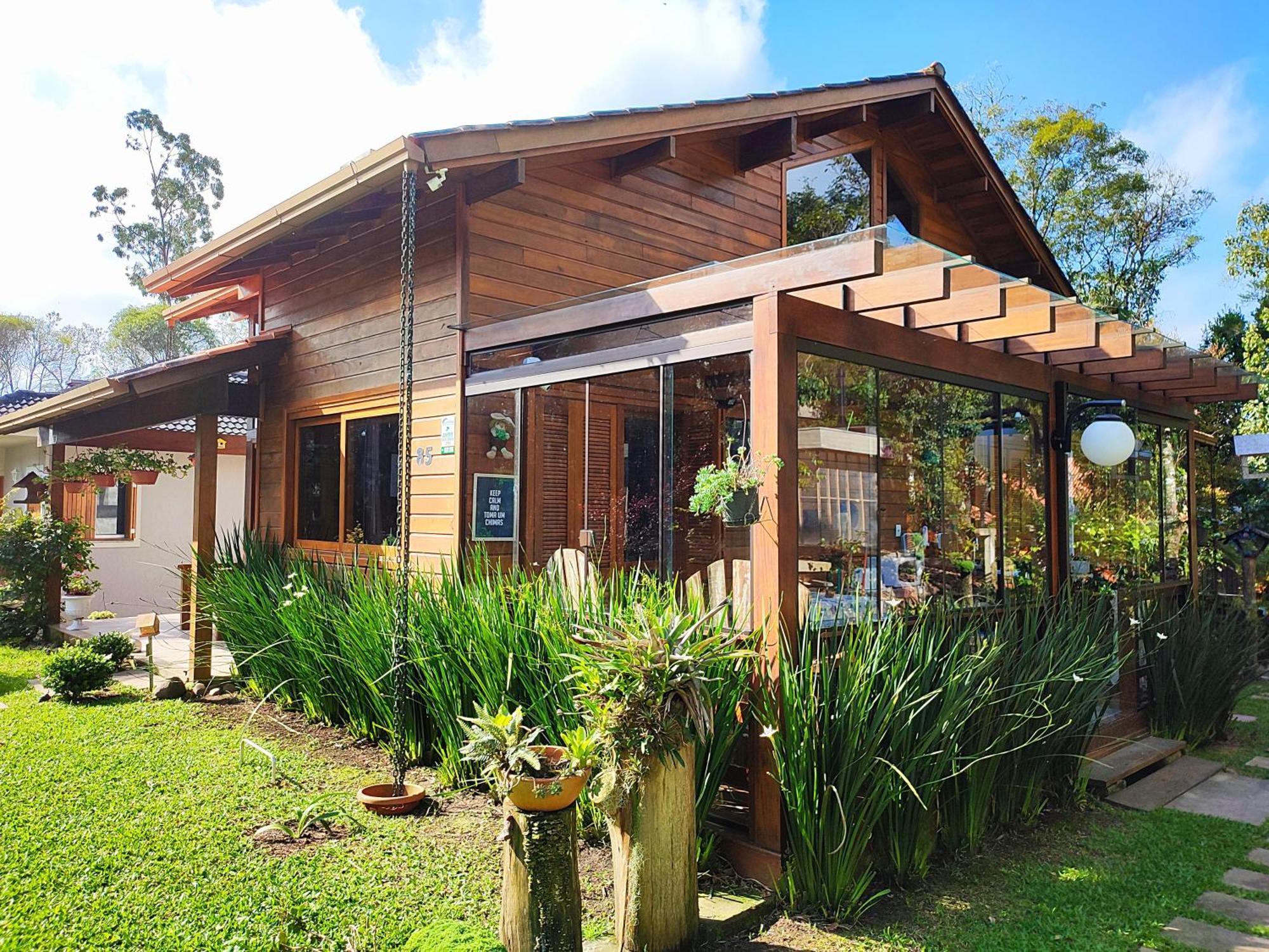 Charmosa Casa 3 Quartos Lago Negro Gramado Eksteriør bilde